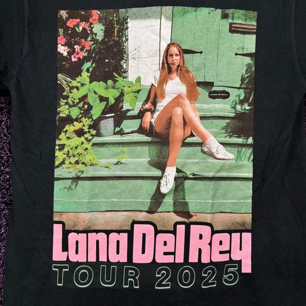 Lana Del Rey Tour 2025 Hinterland Music Festival T-Shirt S - Picture 2 of 4
